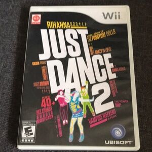 Just Dance 2 White and Black Video Game for Nintendo